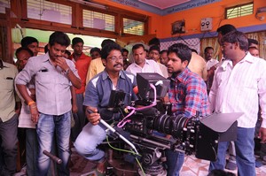 Rendaksharaalu Movie Working Stills